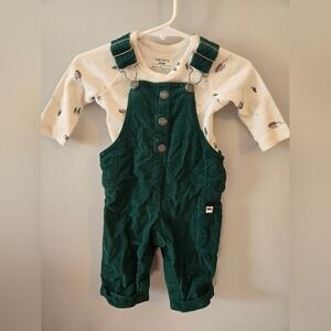 Carter's Green Kids Overalls
